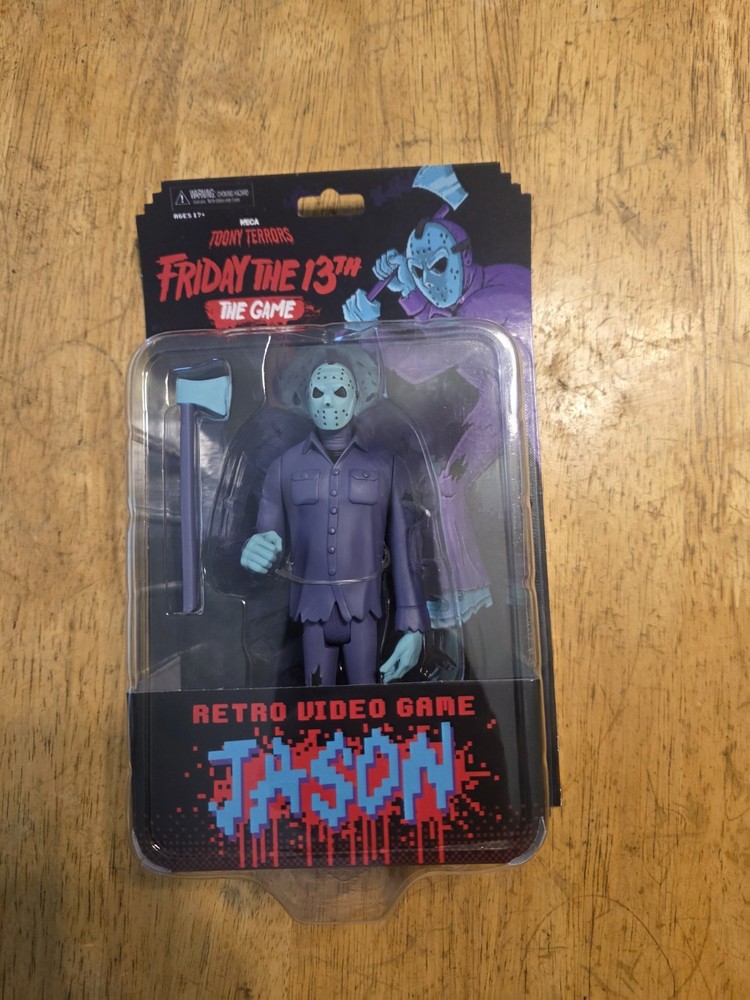 Retro Video Game Jason Voorhees Neca Toony Terrors