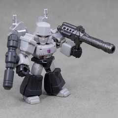 3D DIY Backpack Arm Cannon Weapon Upgrade Kit For BLOCK GALAXY OP Prime Megatank