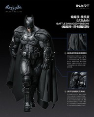 Inart 1/12 Batman: Arkham Origins Battle Damaged Version Action Figure In Stock
