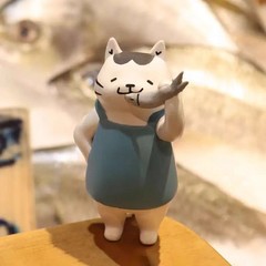 Ms Cat Blind Box Figure Toys kittens Dolls Meow Market Blind Bag Decoration