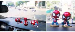 5pcs/set Cute Spiderman MIni Figure Marvel Model Doll Car or home decoration
