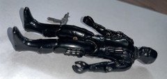 VTG Hasbro 1983 G.I. Joe Snake Eyes-Swivel Arm-Figure w/Battle Gear Uzi-LOOK!