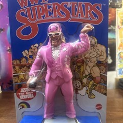 LJN WWE Superstars Series 2 Jesse The Body Ventura Blue Card Variant By Mattel