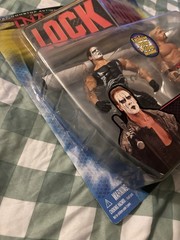 Marvel Toys TNA Lock Down Sting vs Jeff Jarrett Figures Poster & Sticker