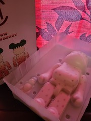 400% & 100% Bearbrick X CLOT Winter Strawberry Medicom Toy