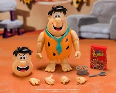 Jada Toys Fruity Pebbles Fred Flintstone Action Figure 1:12 Scale Collectible