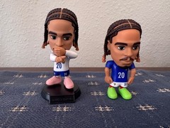 Zuru FIFA World Cup Ballers Bradley Barcola white (rare) uniform & blue uniform