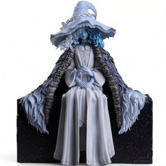 Elden Ring Ranni 1/7 Scale GK Figure Witch Anime Game Model Desktop PC Case Deco