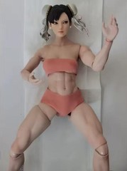 US Worldbox AT206B 1/6 Female Muscle Joint Body 27cm Pale Soldier 12″ Figure