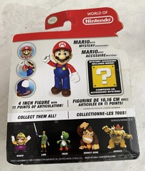 Mario 2014 World Of Nintendo Jakks Pacific 4″ Figure w/ Mystery Cube Series 1-1