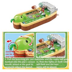 Plants and Zombies Toys Action Figures PVZ Toys Set 1 2 Series Tabletop Rugby…