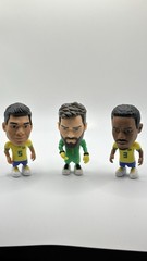 Zuru Fifa World Cup 2026 Ballers Brazil Team Lot Of 3 Casemiro, Gabriel, Becker