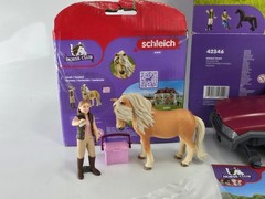 2 Lot Of Horse Club Trailer & Truck Playset with Horse & Rider Figurines + Extra
