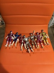 Mighty Morphin Power Rangers Metallic Bandai ‘95 7 Total: Silv,Yell,Pink,Red,Blu