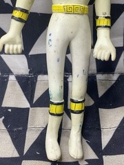 1994 POWER RANGERS White Ranger AF Bendable Rubber Bend-Em Jason David Frank VTG