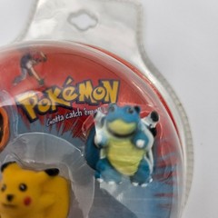 Nintendo 2000 Pokemon Rings Pikachu Charizard Blastoise Nidoking Mewtwo VTG NOS