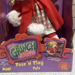 Vintage Cindy Lou Who The Grinch Pose N Play Pals Doll Brand New In Box 2000