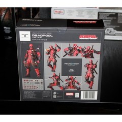Authentic Revoltech Amazing Yamaguchi Deadpool Ver. 2.5 Kaiyodo Incomplete