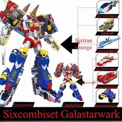 Tobot V Galaxy Detectives 6In1 Master Ultimate Figure Transformer Robot Boy Toy