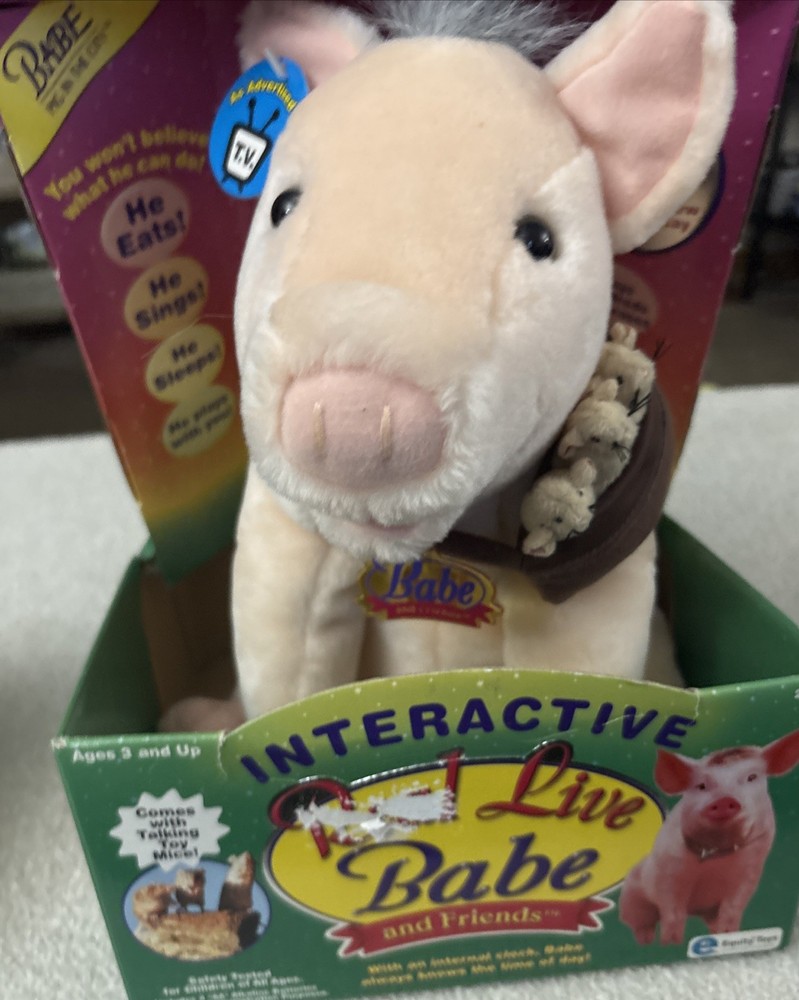 Vintage Interactive Real Live Babe & Friends, New in box NIB