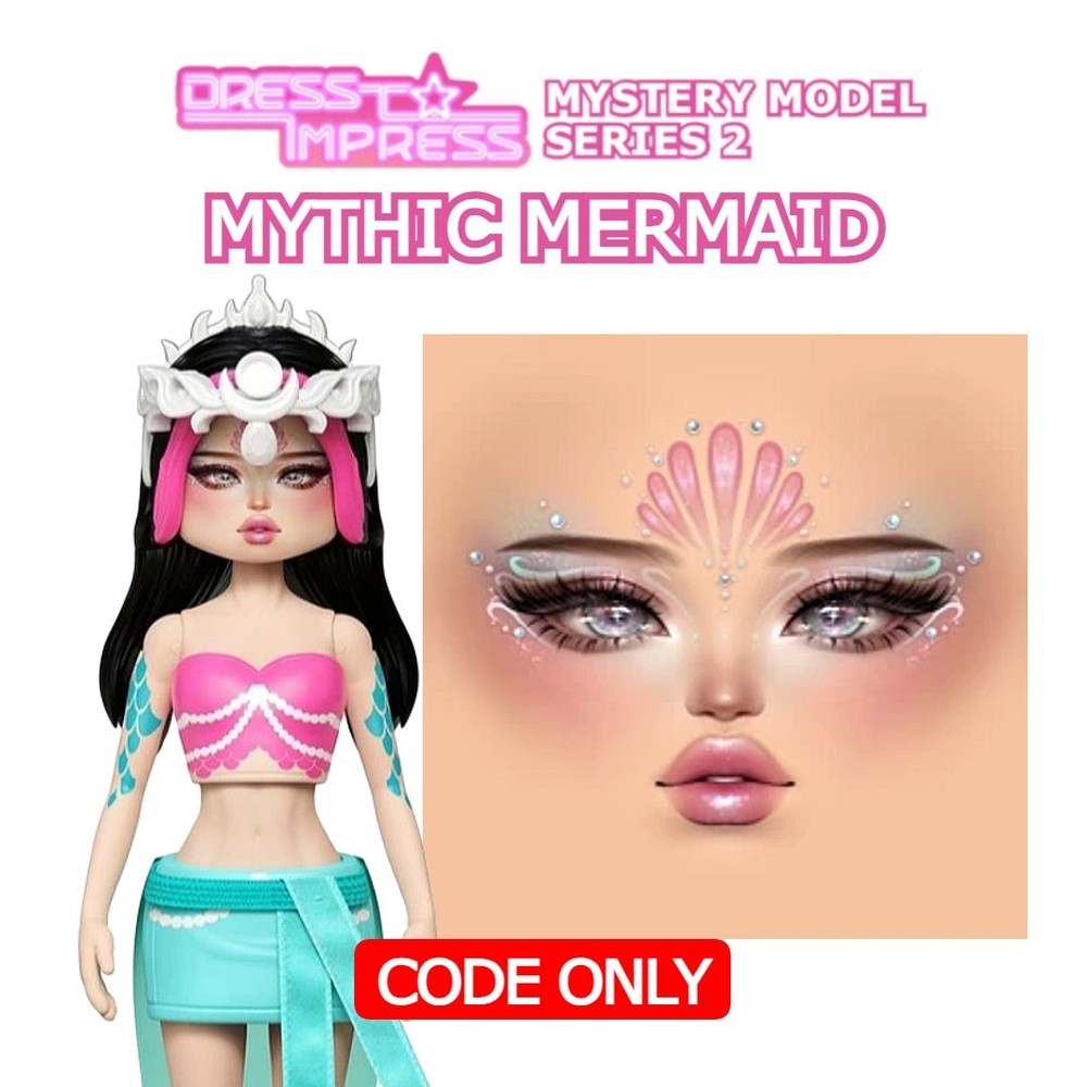 Dress to Impress Mystic Mermaid DLC CODE – Mystery Model Series 2