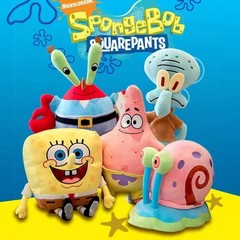 SpongeBob SquarePants Plush Toys Patrick Squidward Mr Krabs Gary Stuffed Dolls