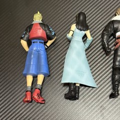 Bandai Final Fantasy 8 VIII 1999 Full Set Lot of 6 Figures w/ Sword Squall Rinoa