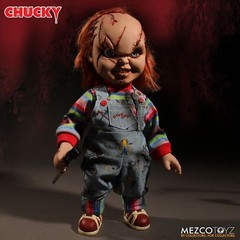 Mezco Toyz Child’s Play Talking Scarred Chucky Good Guy 15″ Figure Doll 78003