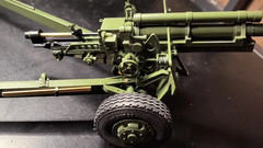 M101 Howitzer 3D Printed 1:16 Scale HighPrecision M2A1 Nylon Components Toy Gift