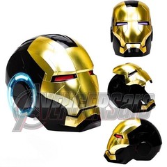 AUTOKING Iron Man MK5 Helmet Voice-control Mask for Kids Children’s Day Gift US