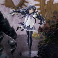 17cm Madoka Magica figure Akemi Homura Anime PVC Model Birthday Present Ornament