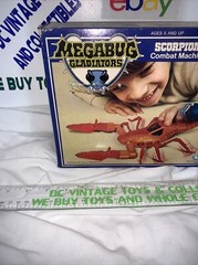 Vintage 1979 Kenner MegaBug Gladiators Scorpion MegaBug NEW IN OPENED BOX L@@K!!