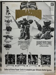 Mighty Morphin Power Rangers Megazord Special Edition Black Gold 1993 SEALED!