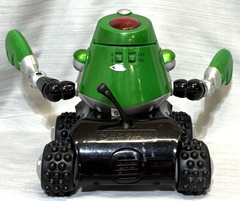 Vintage 2000 Rumble Robots LOBJAW RED TEAM Fighting Robot NOT Tested PARTS BOT