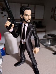 🔥 John Wick Collectible Figure & Dog 🔥