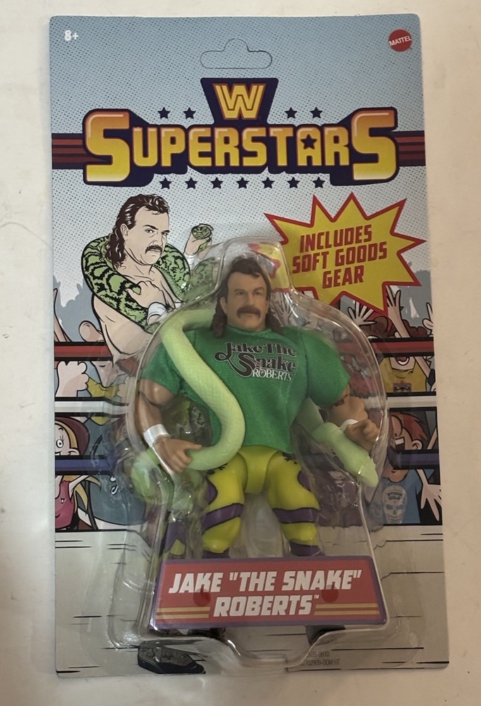 WWE Superstars Series 13 Jake ‘The Snake’ Roberts NEW 2025 Walmart *in Stock!