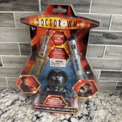 Doctor Who Interactive Sonic Laser Screwdriver Infrared Game Set Sealed New