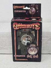 GAMEBOTS Roulette Wheel Robot 1980s Vintage Transformers Space Toy