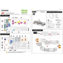 United States – U.S. Capitol Building 3D Figure Model Kit (Steel, Hard Difficul