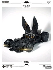 LPZZ X U-P-Finegures 1/12 Scale BVS/JL Transformable Batmobile Model 6″ Figures