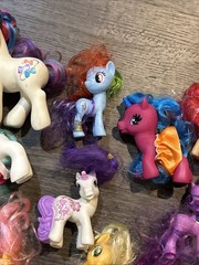 Large Lot Of Vintage My Little Pony- Various Years 80s-2000s