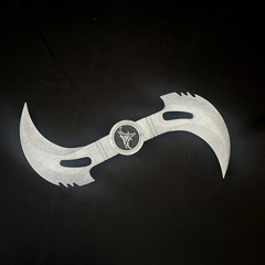 Custom BLADE Glaive and Stakes Replica Prop 1:1 (Painted)