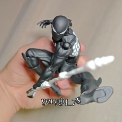 In US! MESS TOYS Symbiote Spider-Man Action Figure Model Joint Mobility Toy Gift