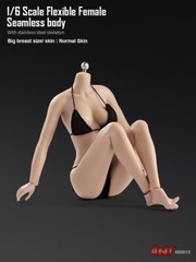 USA ANT 1/6 Super Flexible Seamless Female Normal Mid Breast Action Figure Body
