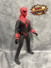 Custom 8″ Mego Scale SpiderMan Assassin Peter Parker Action Figure & NO Box