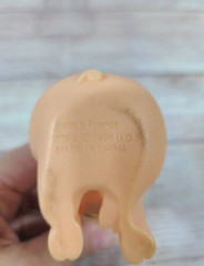 Vintage Babe And Friends Hard Vinyl Pig Head Moves 4.5″ 1998