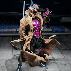 1/12 Custom Painted Gambit Head Carving For 6”Mafex ML Action Figure(No Figure)