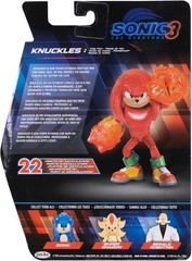 Sonic Movie 3 Fire Fist Knuckles Toy – Officially Licensed