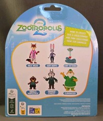 Disney Zootopia 2 Pack NICK WILDE 4” & NIBBLES MAPLESTICK 3” Toy Figures NIB