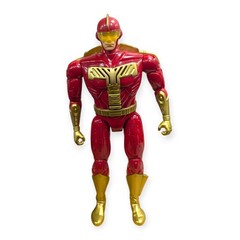 Turbo Man Action Figure Red Gold 13.5 Inch Toy Jetpack Jingle All The Way Style